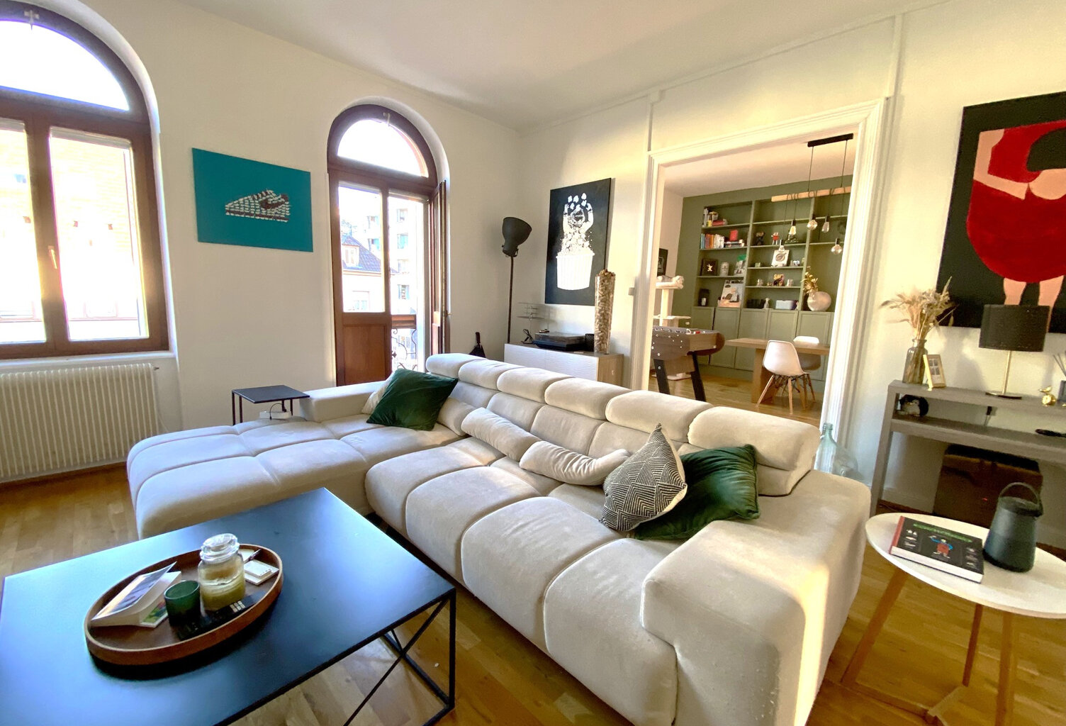 Neudorf, Place du Marché   Appartement de caractère de 115 m — photo 1
