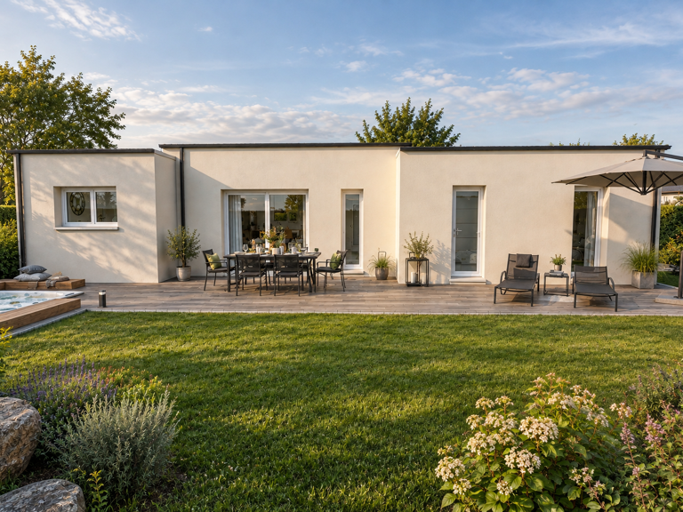 Le style contemporain, quatre chambres et près de 1 000 m² de terrain à Malzéville. — photo 1