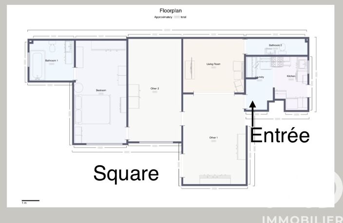 Vente Appartement 3 pièces — photo 3