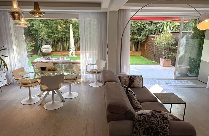 CANNES – DUPLEX 5 PIÈCES – 128 M² – JARDIN PRIVATIF 145 M² – PRESTATIONS HAUT DE GAMME — photo 4