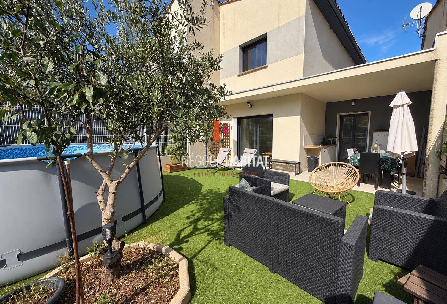 BOISSERON   Maison récente de  110 m2 avec jardin , 3 chambr — photo 1