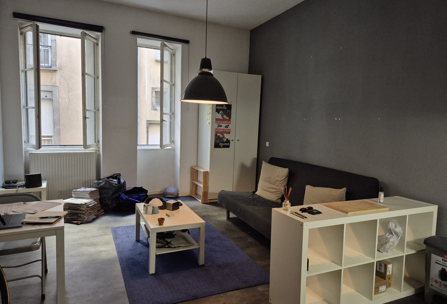 GRENOBLE coeur de ville Studio meublé à louer rue BROCHERIE — photo 1