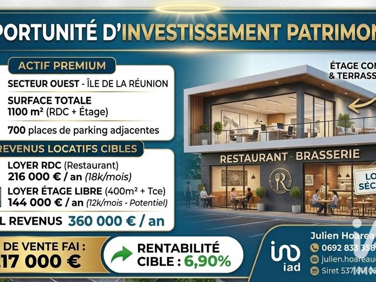 Vente Boutique/Local commercial 1 175 m&sup2; — photo 1
