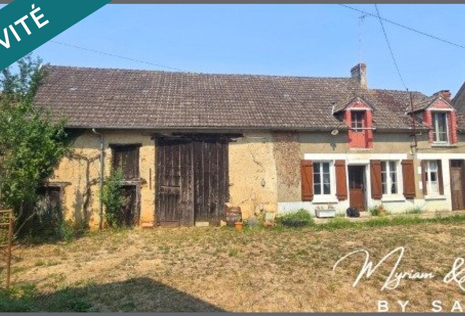 Ancien corps de ferme avec Granges, Hangar, Puits, Terrain — photo 1