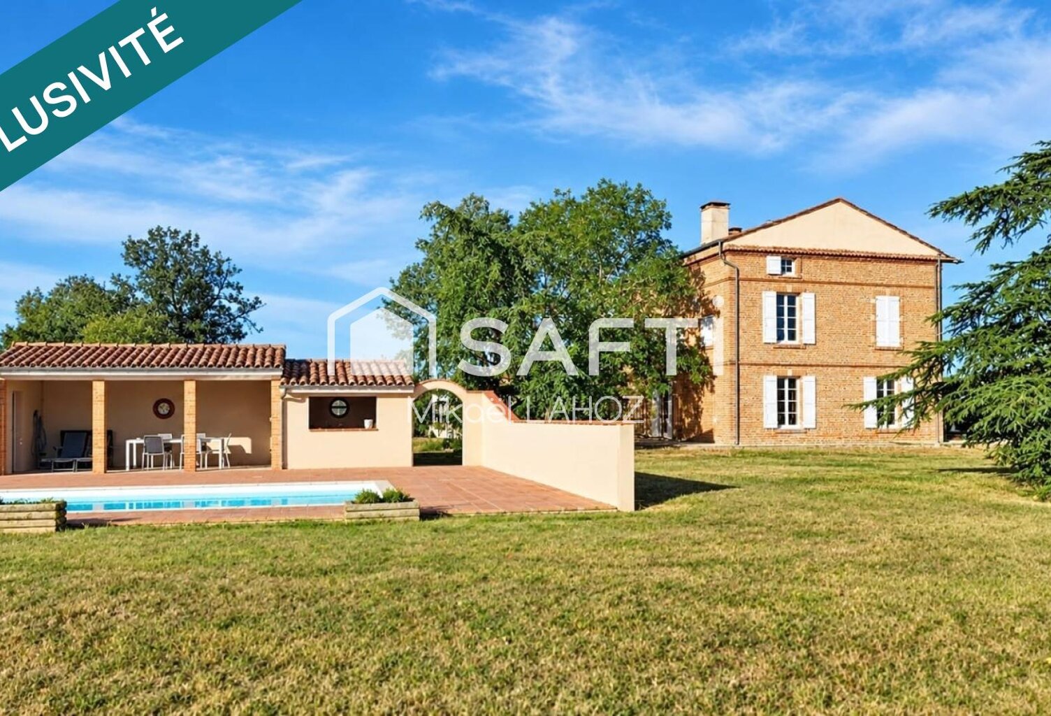 DOMAINE HISTORIQUE 1 ha - 353 M²  PLAISANCE-DU-TOUCH — photo 1