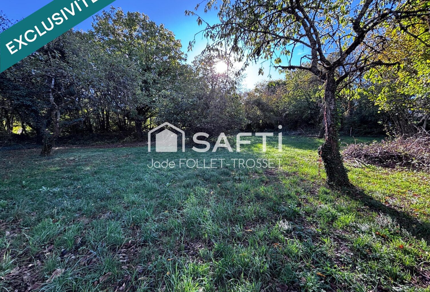 Terrain à bâtir de 1250 m² - Ramasse — photo 1