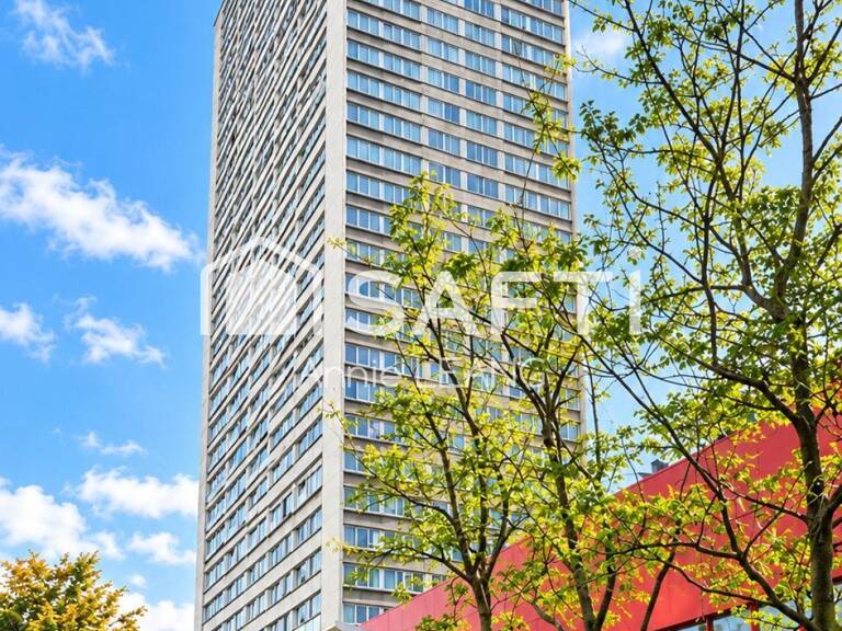Paris 13e  2 pièces de 44 m² au 20e étage, lumineux, vue dégagée, commerces au pied ! — photo 1