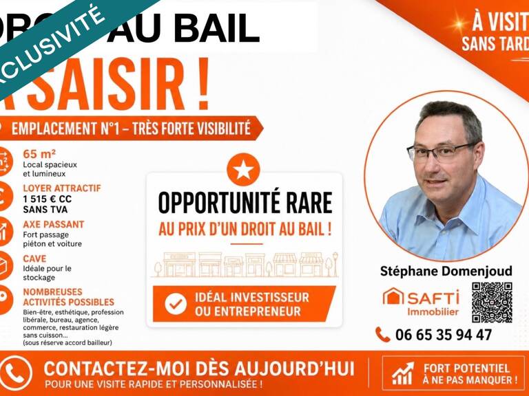 UNE ADRESSE PREMIUM, UN LOYER RARE, UN FORT POTENTIEL ! — photo 1