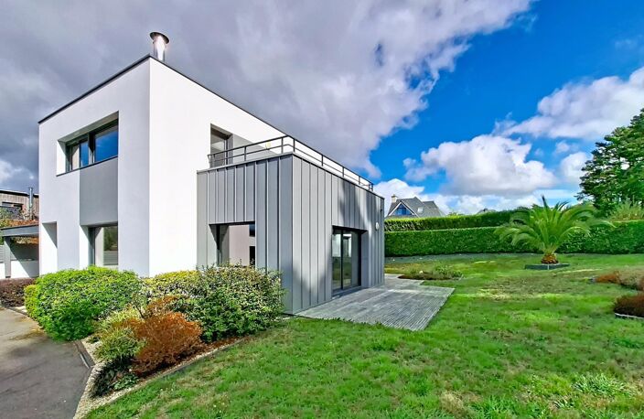 MAISON D'ARCHITECTE 191 M²  LANNION, À PROXIMITÉ DE LA PLAGE DE BEG LÉGUER — photo 2