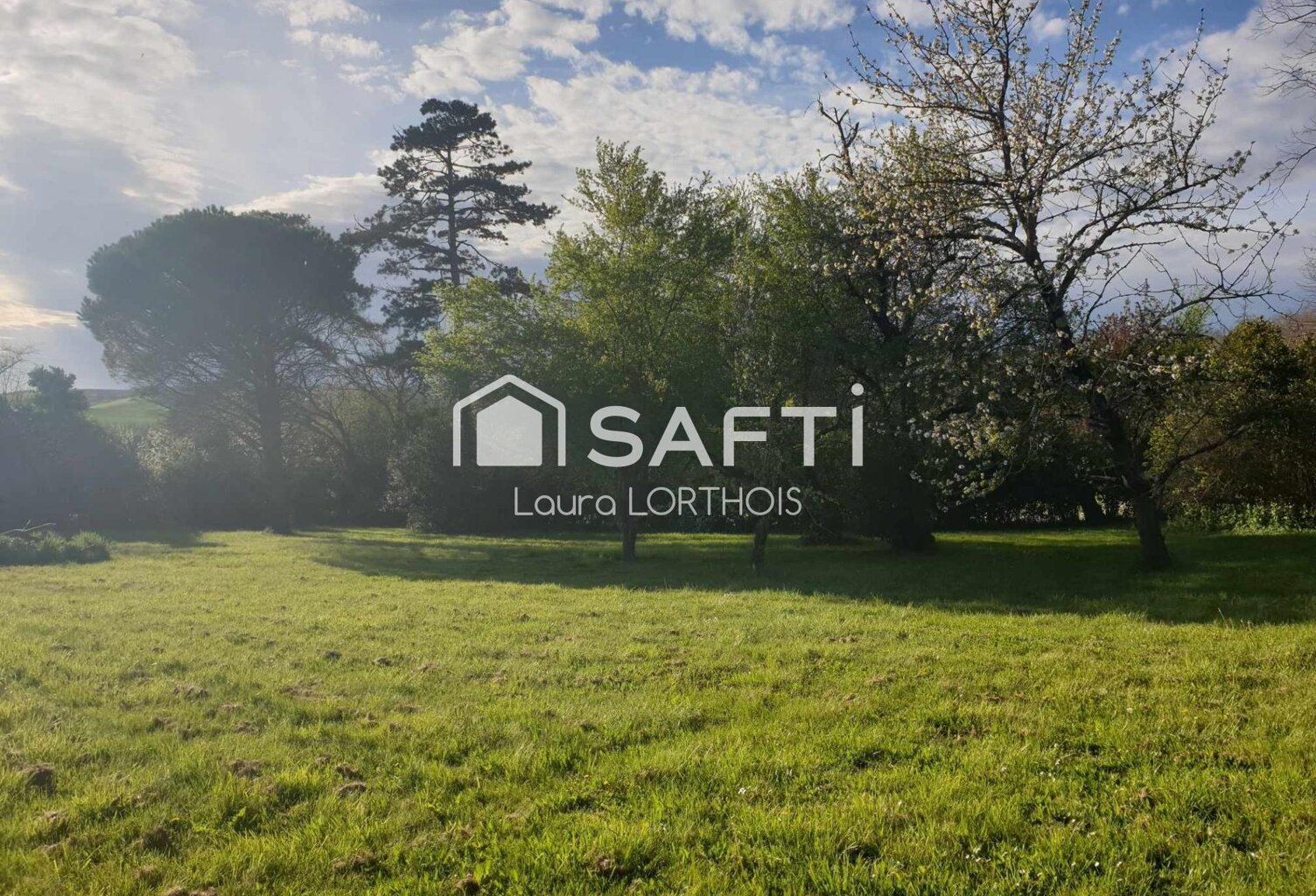 Superbe terrain de plus de 1850 m² hors lotissement — photo 1