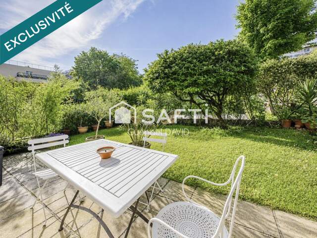 RARE : APPARTEMENT, JARDIN, CAVE ET PARKING — photo du bien