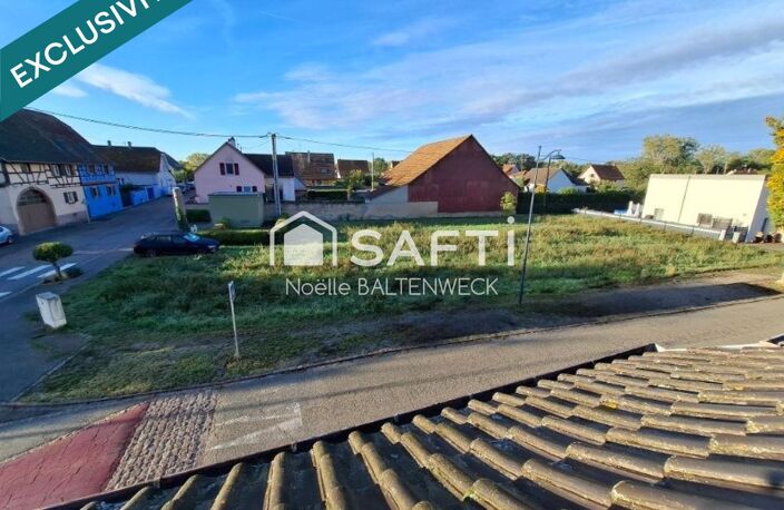 TERRAIN À CONSTRUIRE DE 1005 M² IDÉALEMENT SITUÉ À ARTZENHEIM AVEC VUE SUR JARDIN, PROCHE DE COLMAR. — photo 2