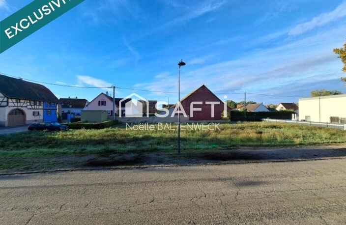 TERRAIN À CONSTRUIRE DE 532 M² IDÉALEMENT SITUÉ À ARTZENHEIM AVEC VUE SUR JARDIN, PROCHE DE COLMAR. — photo 2