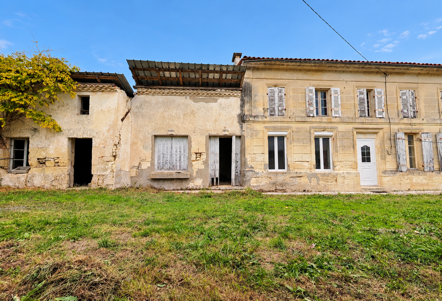 Maison en pierre à rénover   4 chambres au calme sur 4 695 m — photo 1
