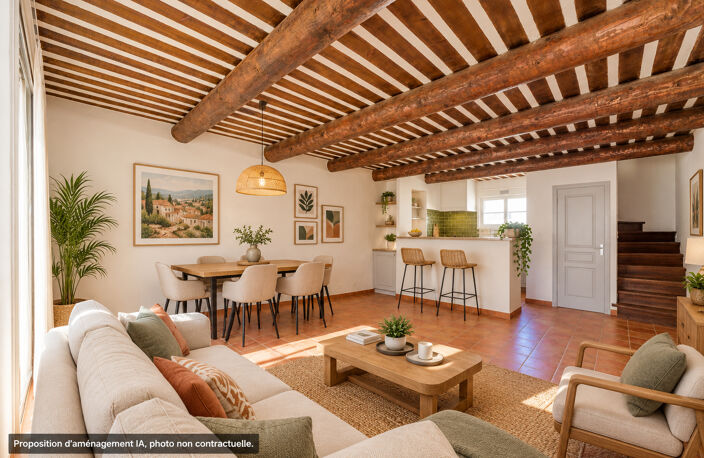 Althen des Paluds. Maison de charme 70 m²  jardin  2 chambres 2 parkings Coeur de village — photo 4