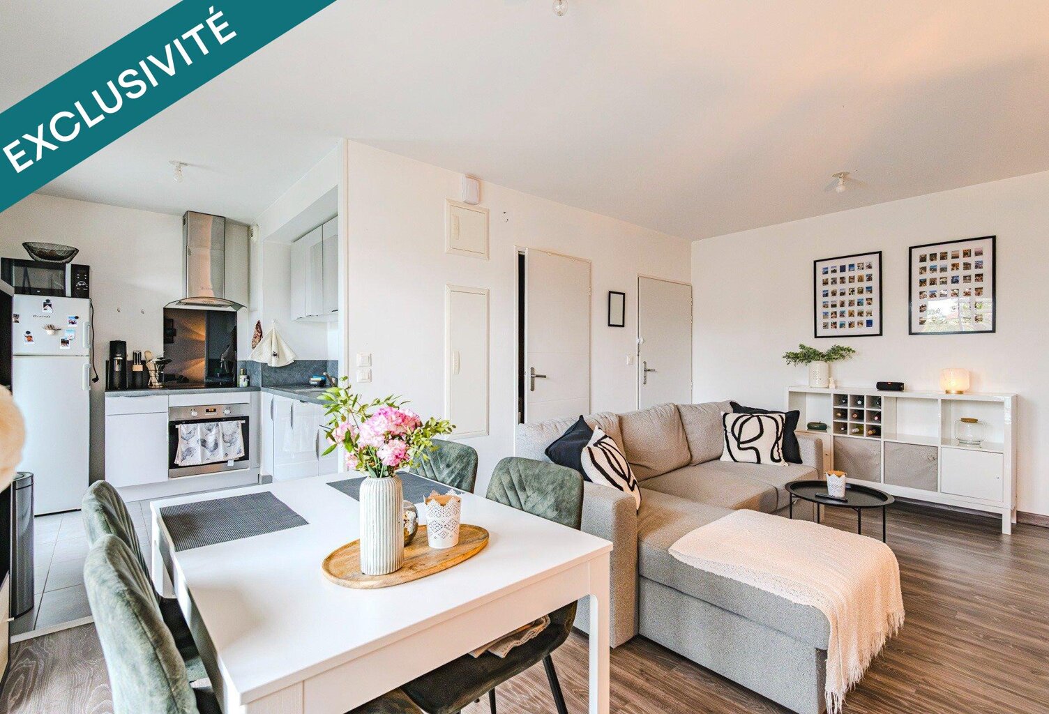 EXCLUSIVITÉ  REIMS JEAN JAURÈS  SUPERBE T3 AVEC TERRASSE ET BOX FERMÉ ! — photo 1