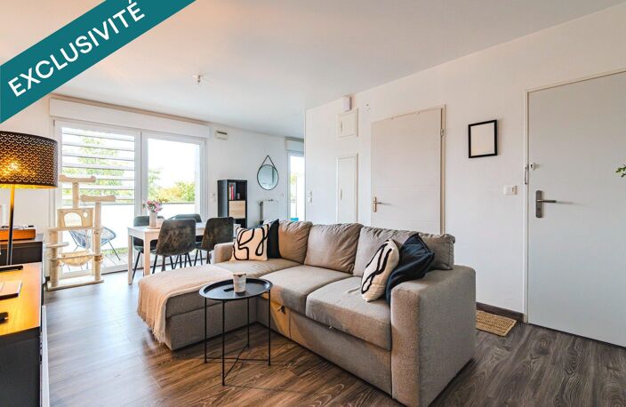 EXCLUSIVITÉ  REIMS JEAN JAURÈS  SUPERBE T3 AVEC TERRASSE ET BOX FERMÉ ! — photo 2
