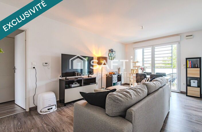 EXCLUSIVITÉ  REIMS JEAN JAURÈS  SUPERBE T3 AVEC TERRASSE ET BOX FERMÉ ! — photo 3