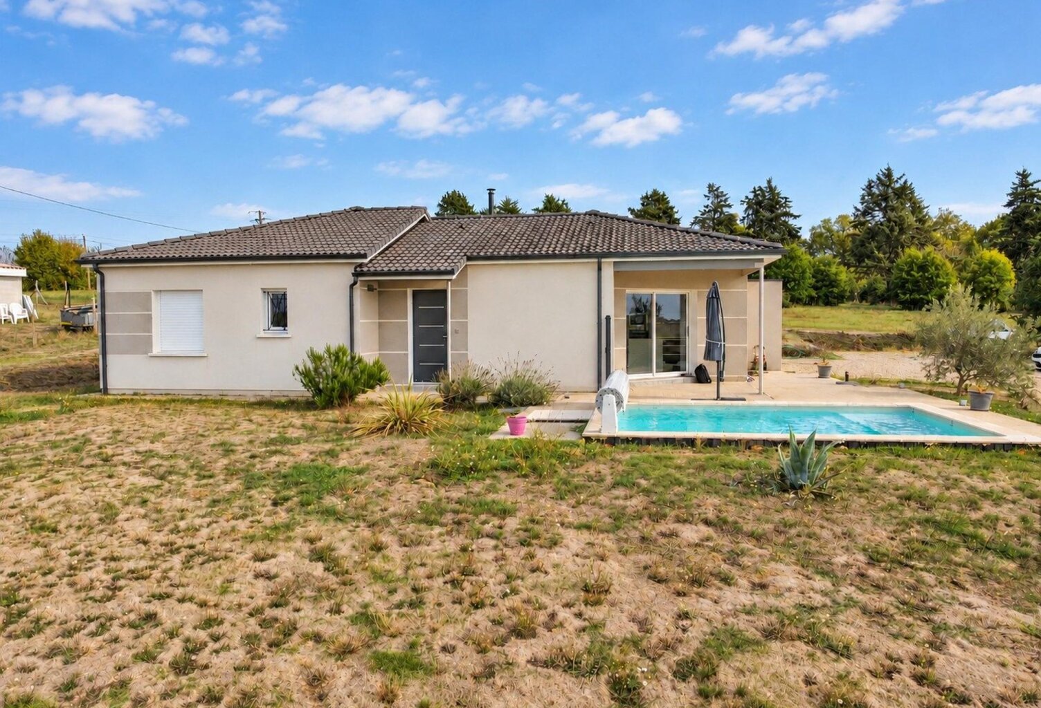 Maison contemporaine & piscine - 25min de Marmande — photo 1