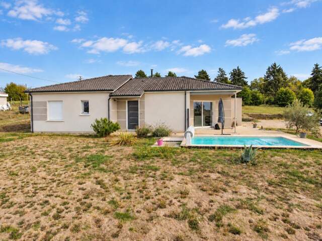 Maison contemporaine & piscine - 25min de Marmande — photo du bien