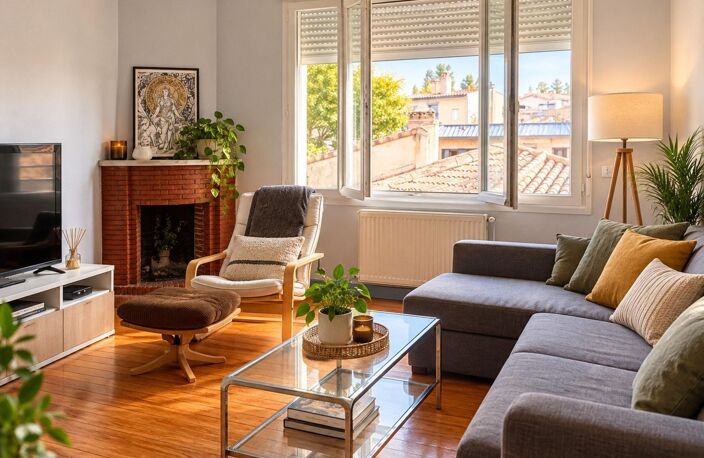 T3 TRAVERSANT DE 71M² - NANSOUTY - LIMITE SAINT-GENES - CHARME DE L'ANCIEN — photo 2