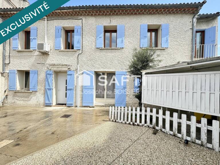 A VISITER SUR LE PONTET (84) MAGNIFIQUE MAISON DE VILLE DE 105 M² ENV. AVEC UNE COUR DE 70 M2 — photo 1
