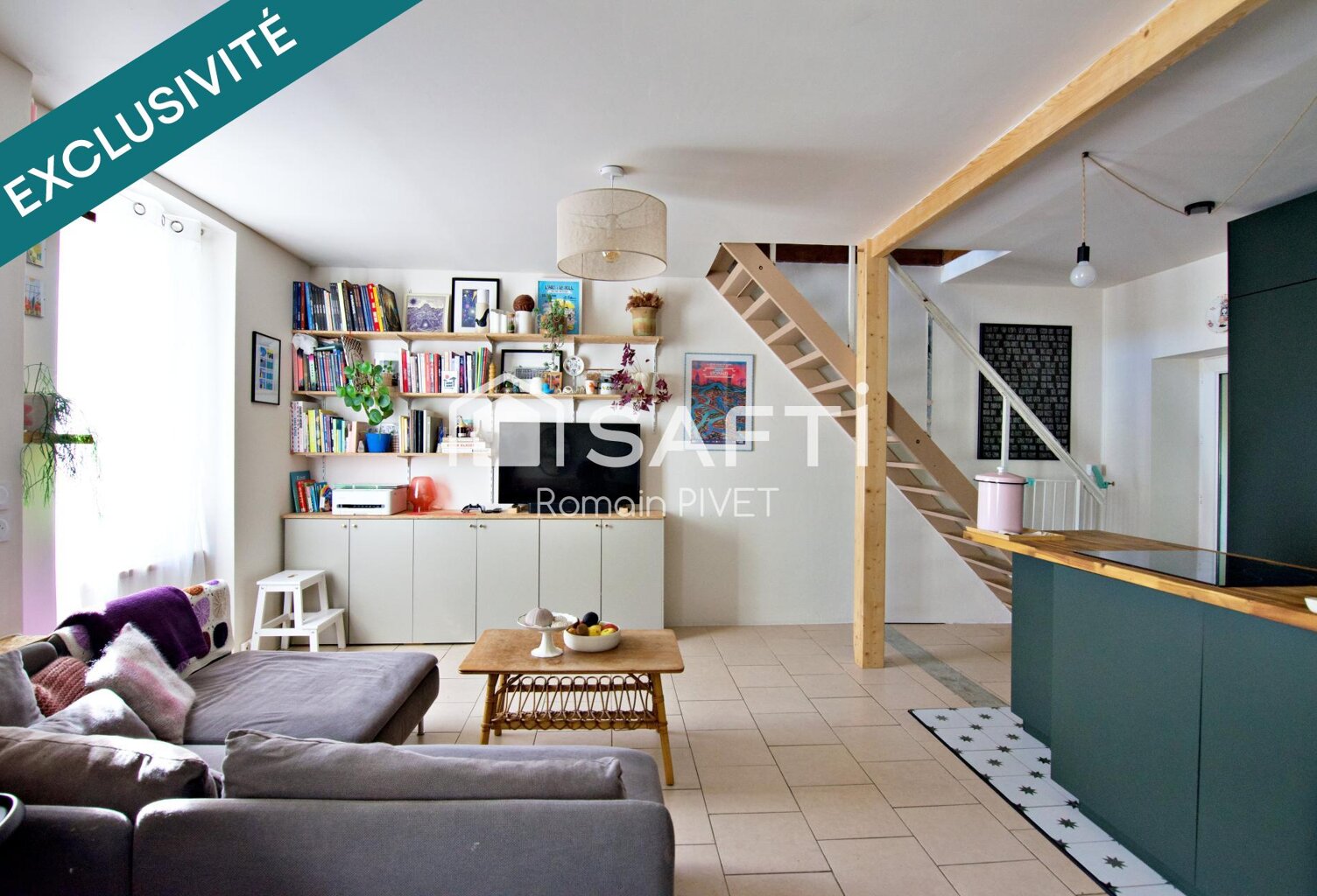 Maison pierre 2 chambres + bureau + atelier — photo 1