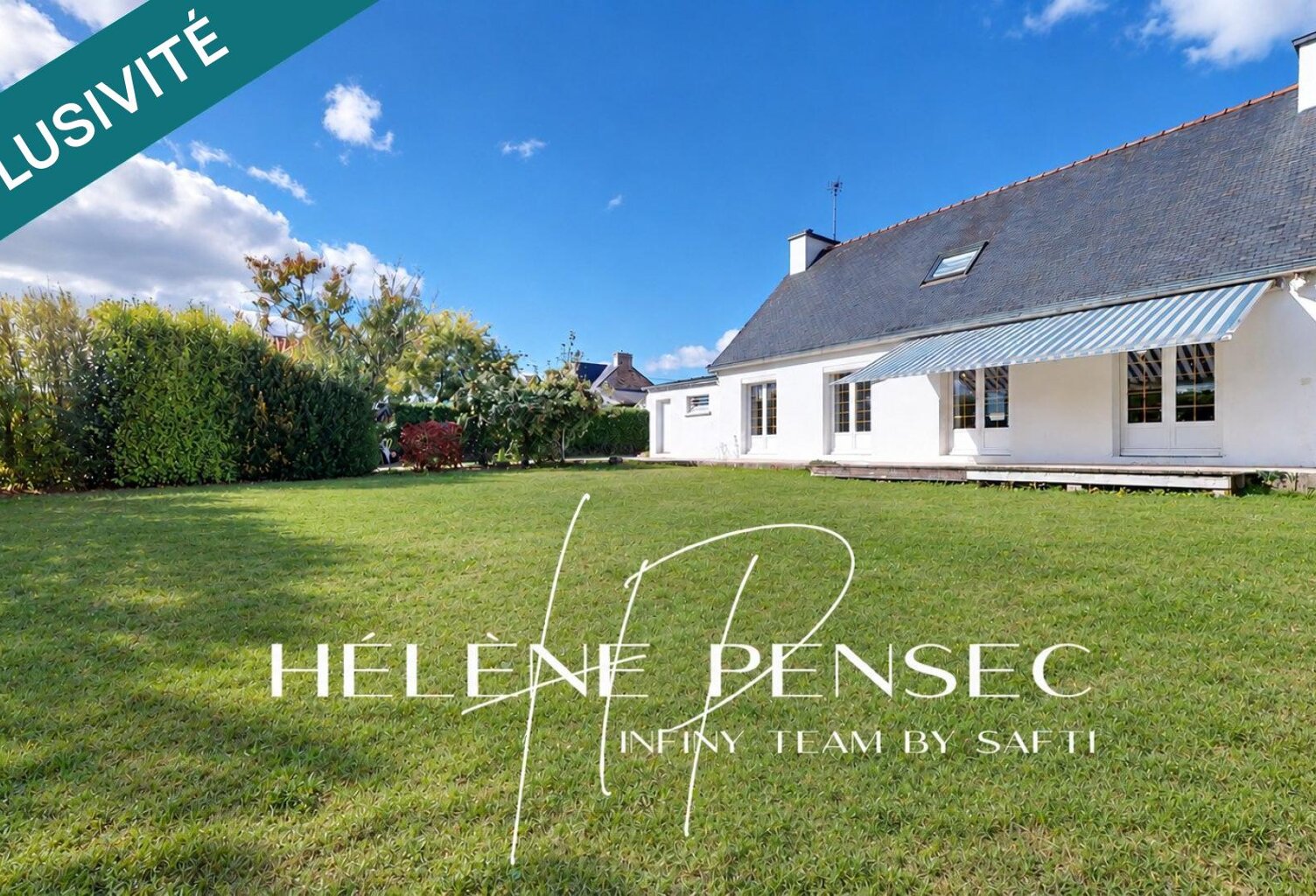 Maison avec vie de plain-pied, jardin clos de 1 102 m², à quelques pas du bourg. — photo 1