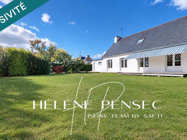 Maison avec vie de plain-pied, jardin clos de 1 102 m², à quelques pas du bourg. — photo du bien