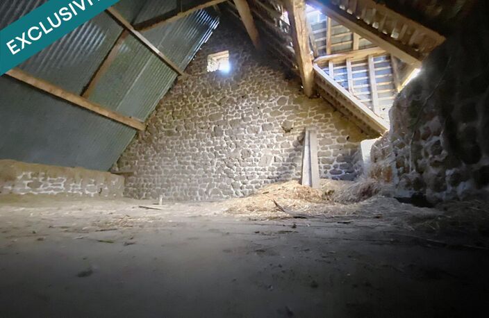 Grange 45 m² au sol, 2 niveaux possibles, mitoyenne d'un coté, terrain 280 m², La Carneille — photo 4