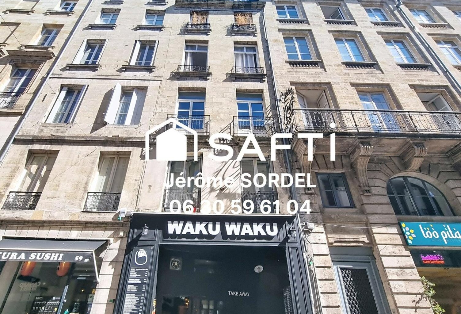 Appartement loué / Bonne rentabilité / Centre de Bordeaux — photo 1