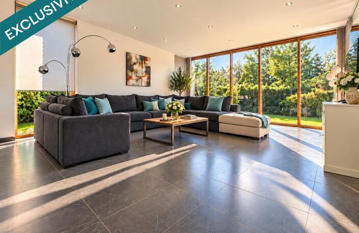 GRUSON  SUPERBE MAISON D'ARCHITECTE DE 193 M² AU CUR D'UN ÉCRIN DE VERDURE ! — photo 4