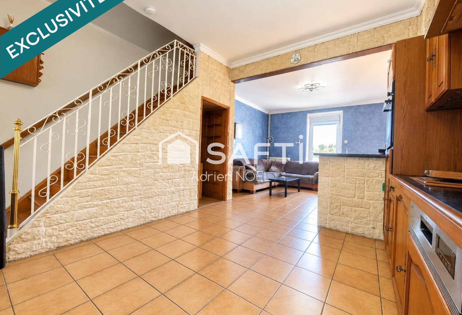 Maison mitoyenne - 80m² - Jardin clos - Garage — photo 1