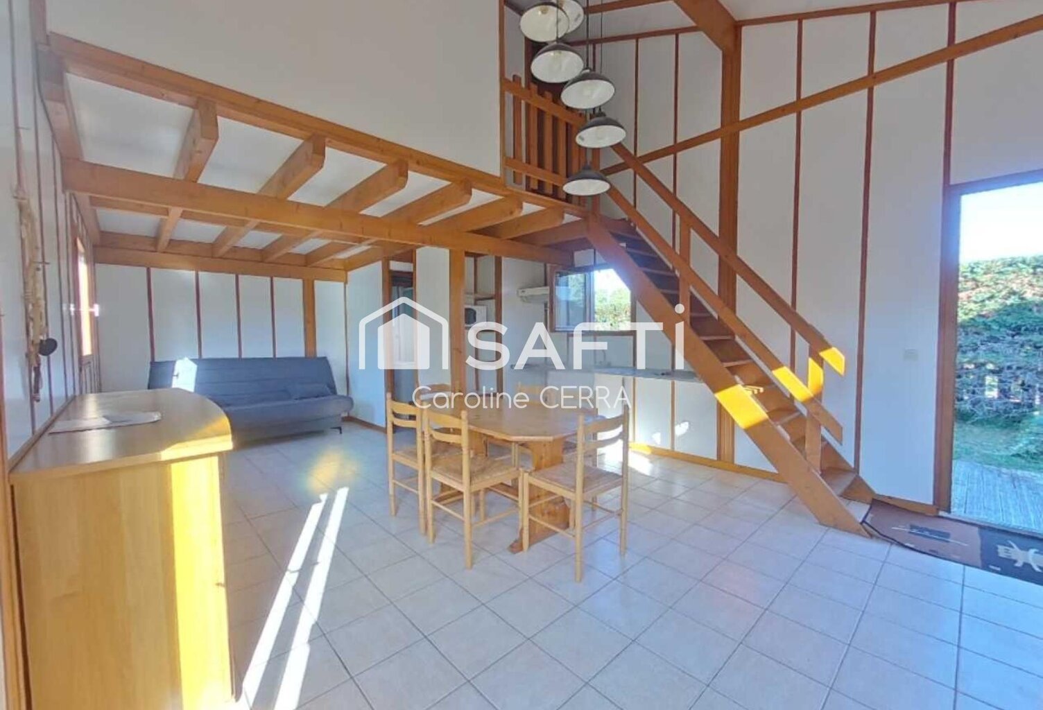 Chalet au bord du bassin — photo 1