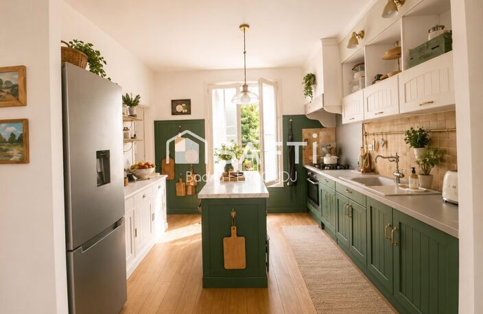 Maison de caractère avec double entrée et sous-sol aménagé. — photo 4