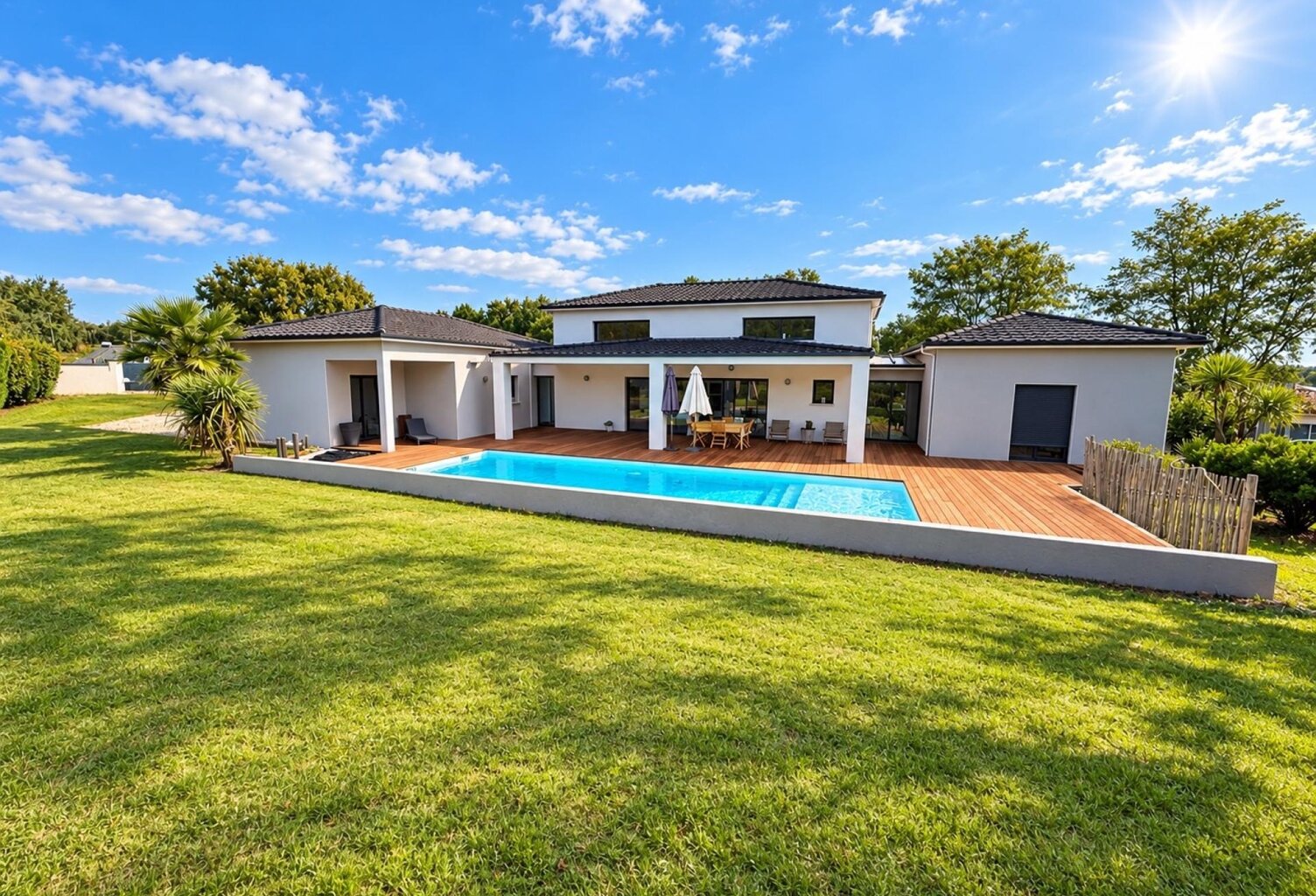 Maison d'Architecte de 185m² + piscine à Casteljaloux — photo 1