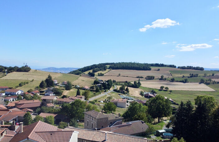 TERRAIN 2 000 m2   SAINT-ANDRÉ-LA-CÔTE (69440)   VUE DÉGAGÉE — photo 5