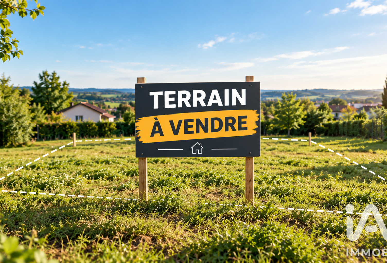 Vente Terrain à bâtir 1 466 m&sup2; — photo 1