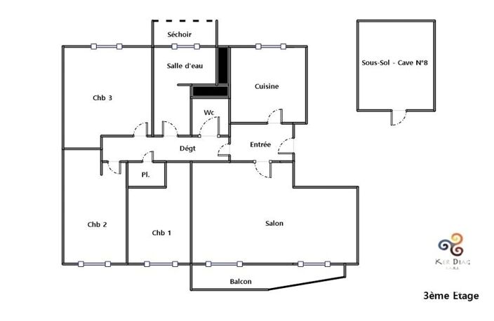 Vente Appartement 4 pièces — photo 5
