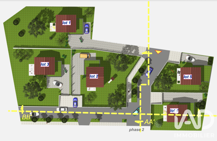 Vente Terrain à bâtir 809 m&sup2; — photo 3