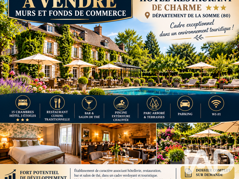 Vente Hôtel 850 m&sup2; — photo 1