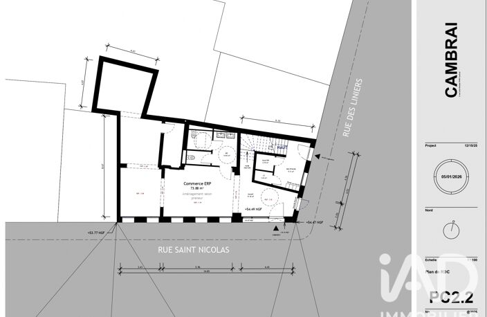 Vente Immeuble 477 m&sup2; — photo 2