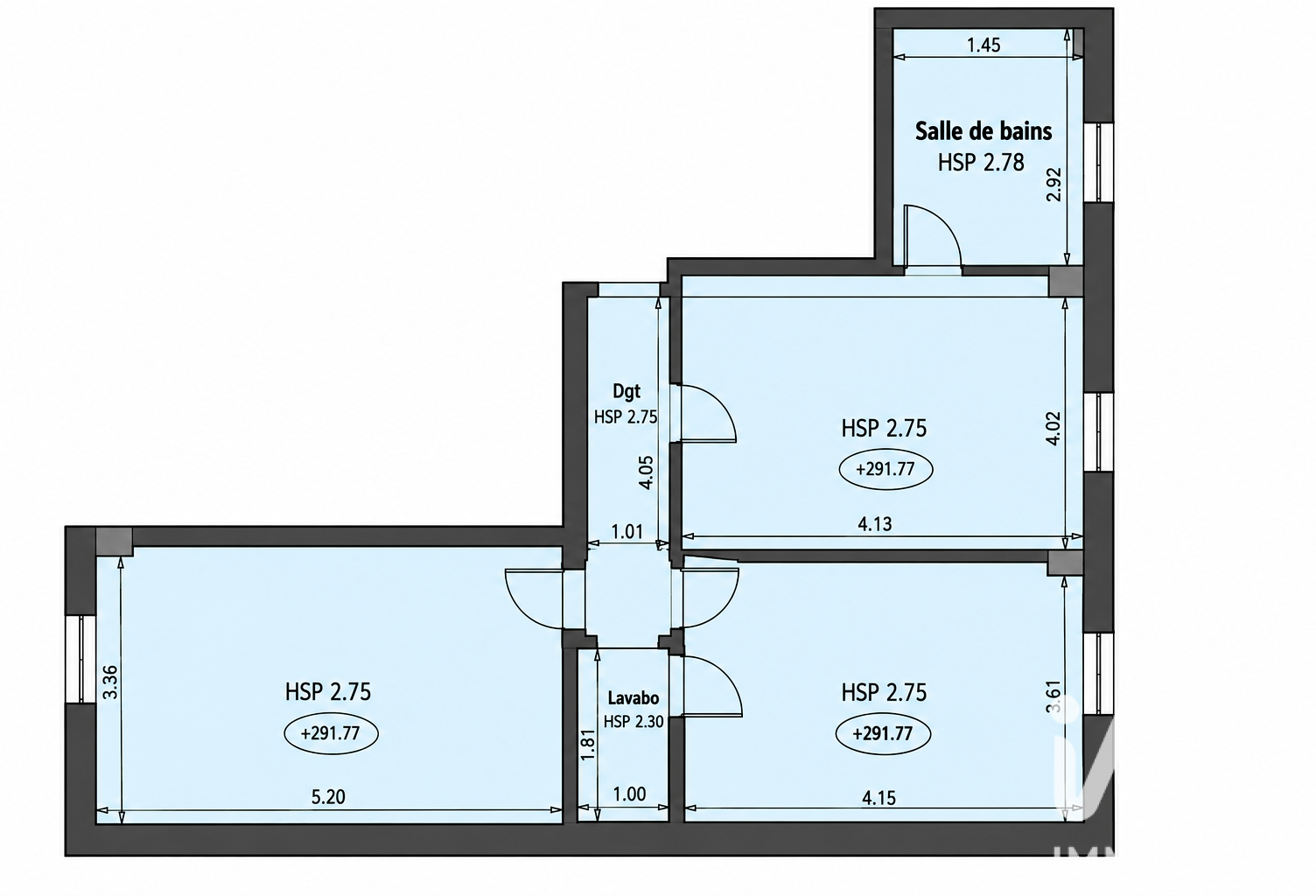 Vente Appartement 3 pièces — photo 1