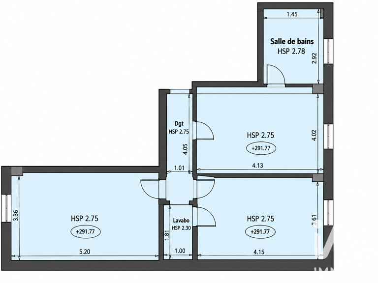 Vente Appartement 3 pièces — photo 1
