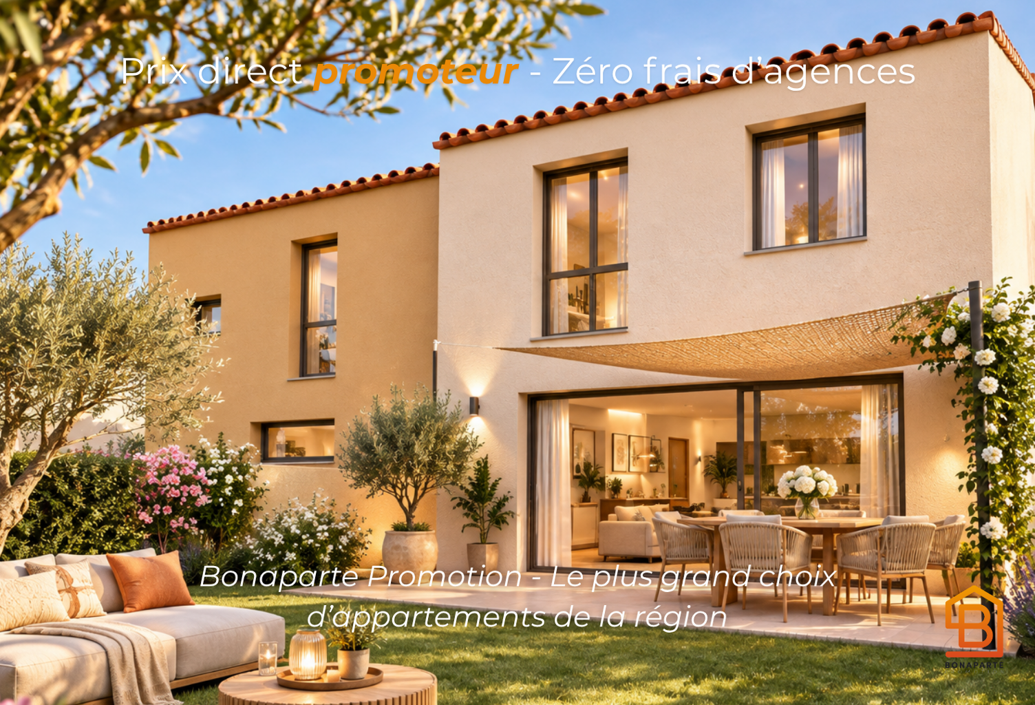POUSSAN – MAISON NEUVE 3 CHAMBRES AVEC JARDIN DE 114 M² ET GARAGE — photo 1