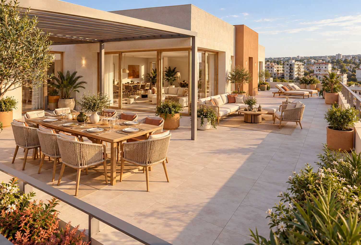 EXCEPTIONNEL T5 AVEC IMMENSE TERRASSE À PORT MARIANNE — photo 1