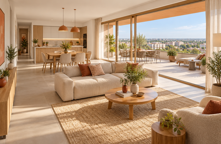 EXCEPTIONNEL T5 AVEC IMMENSE TERRASSE À PORT MARIANNE — photo 2