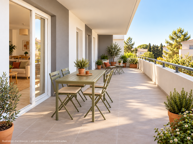 GRAND APPARTEMENT FAMILIAL AVEC TERRASSE GÉNÉREUSE — photo 1