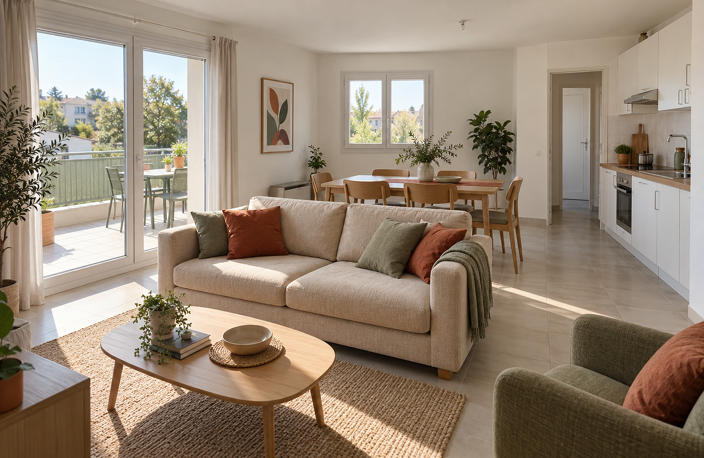 GRAND APPARTEMENT FAMILIAL AVEC TERRASSE GÉNÉREUSE — photo 2