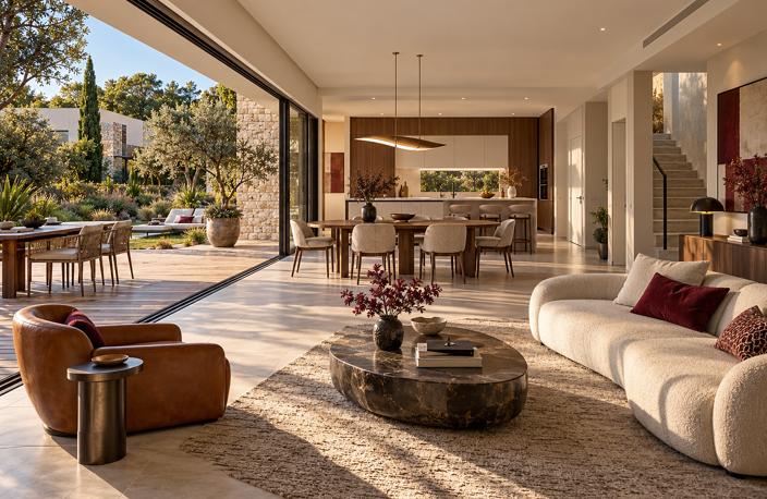 -Villa contemporaine d’exception avec jardin paysager et piscine, au cœur d’Aiguelongue — photo 2